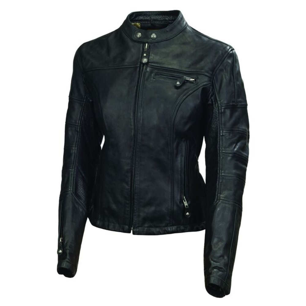 Roland Sands Design Maven distressed Cafe Moto Motorcycle Jacket Womens Small - Picture 13 of 13